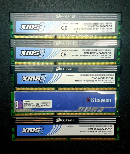 Μνήμες DDR3 και DDR2 για PC
