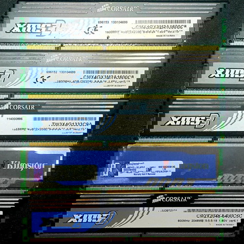 Μνήμες DDR3 και DDR2 για PC