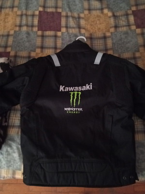 Kawasaki Monster Energy Motorcycle Jacket Large new