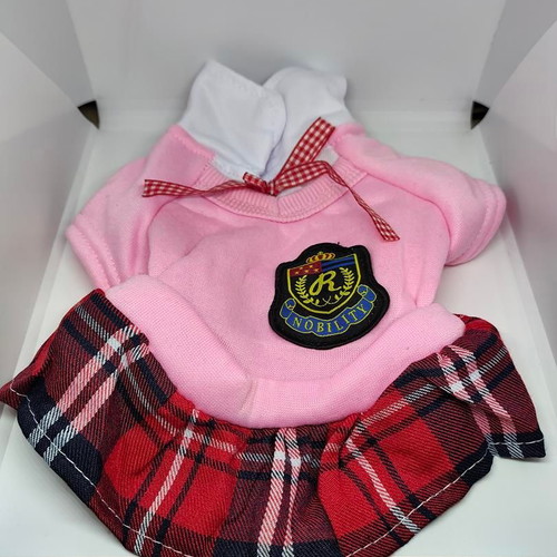 College Dress Shirt for Dog and Cat 1.2-2.5 kg like new