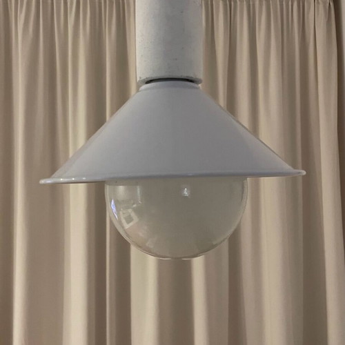 Metal Industrial Lampshade White New