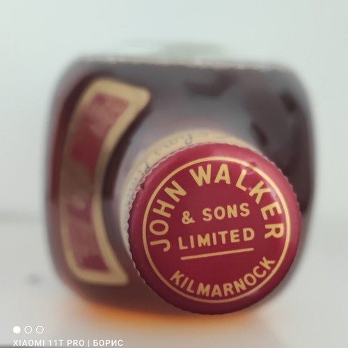 Johnnie Walker Red Label 750ml new collector's edition 1950-1960