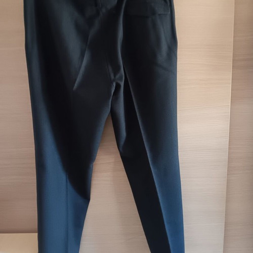 Men's fabric pants black, like new, size L