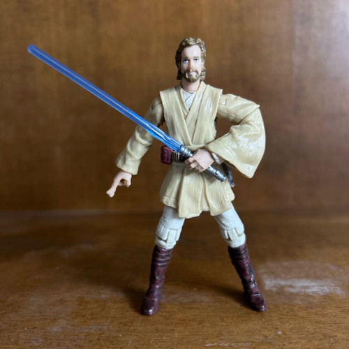 Obi Wan Kenobi Star Wars action figure like new 10cm