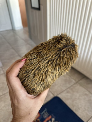 Plush hedgehog toy