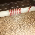 Easter candle with elephants
