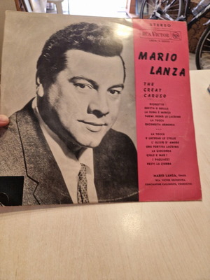 Mario Lanza The Great Caruso LP μεταχειρισμένο, RCA Victor