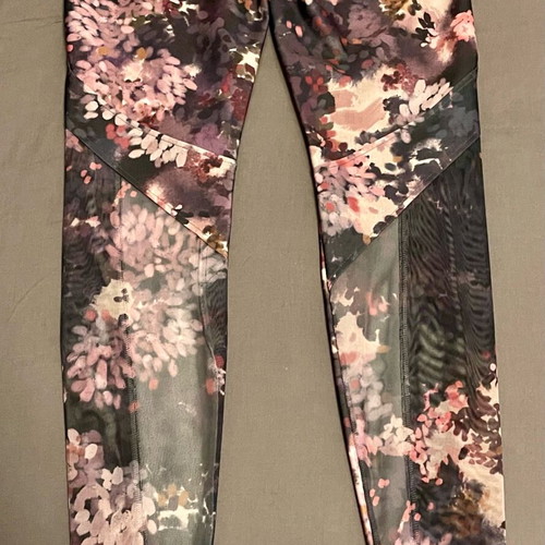 Oysho floral high-waisted leggings small like new