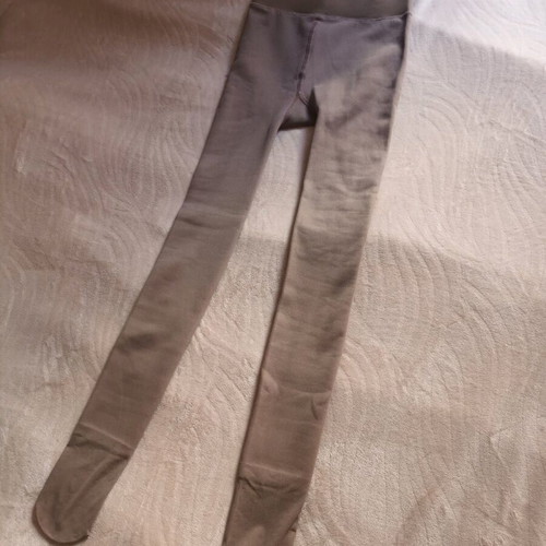 Tights-Leggings with 220gr fleece brown like new, size M