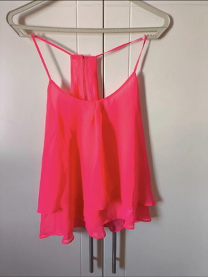Bershka fuchsia top new, size S
