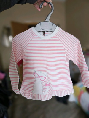 Μπλουζάκι ζεστό Mayoral σαν καινούργιο για 6-9 μηνών κορίτσι