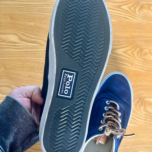 Polo Ralph Lauren blue athletic shoes size 46 like new