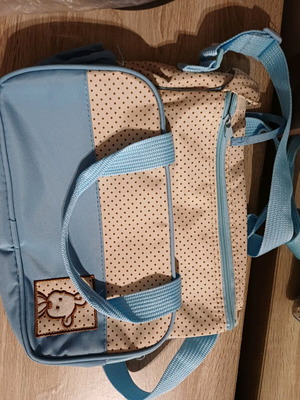 Baby bag boy like new 30x27x12cm