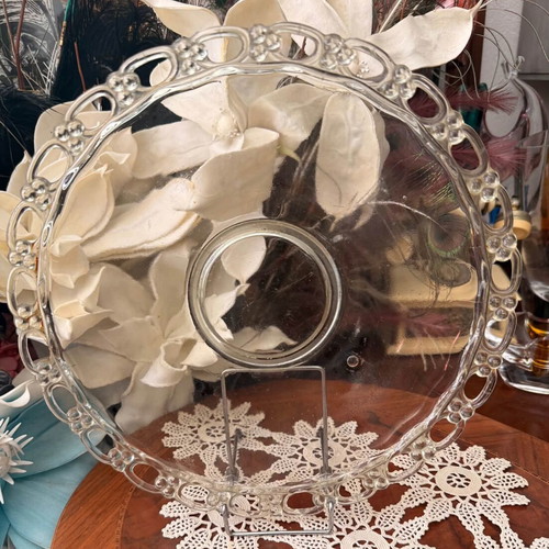 Vintage serving trays like new, set of 2, 29cm each