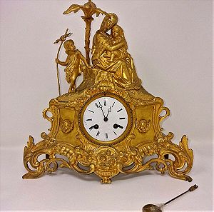 Γαλλικό επιτραπέζιο bronze d'ore ρολόι Japy Freres 1853