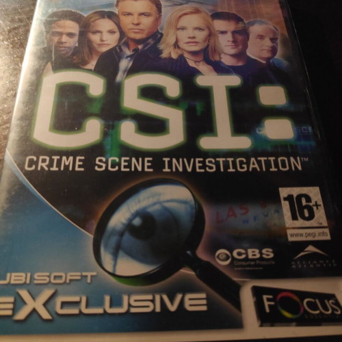 CSI: Crime Scene Investigation PC CD-ROM used, 3 CD set