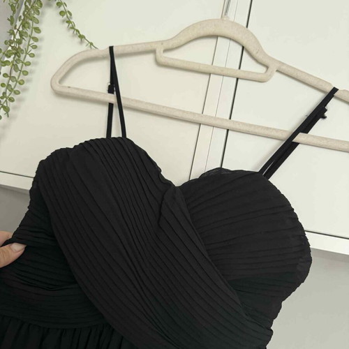 Te Amo Black Dress new, elegant long evening gown
