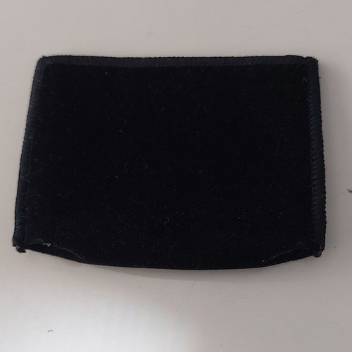 Dior dark blue velvet pouch case like new, 10x8 cm