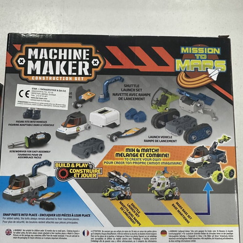 Nikko Machine Maker construction toy new, ideal for ages 3+