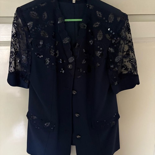 Ambiye shirt like new, blue, size M