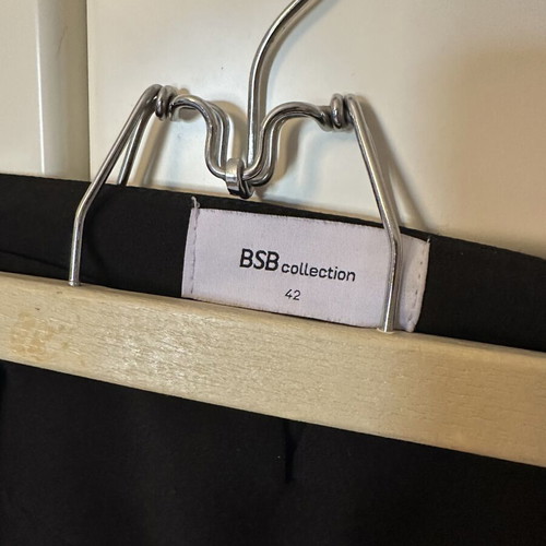 BSB fabric pants black, like new, size XL 42 14