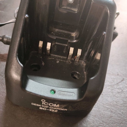 Icom IC M88 VHF Marine Transceiver Radio used with charger