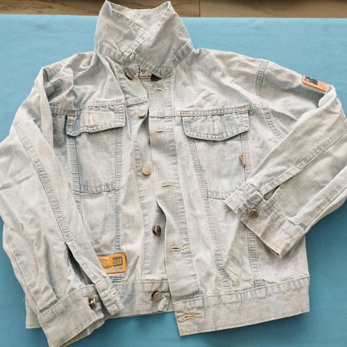 Silvio Explorer kids denim jacket like new, size 6 / 122cm