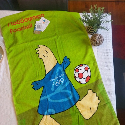 Athens 2004 collectible towel new