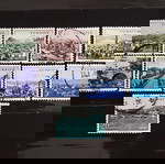  Turkey 1956-1960, Cities of Turkey (9) stamps