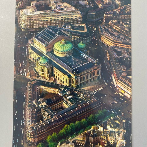 Postcard Opera Paris used, January 1972