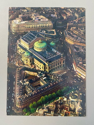 Postcard Opera Paris used, January 1972