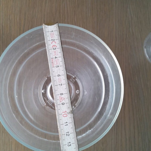 Plastic orchid pots like new, pack of 3