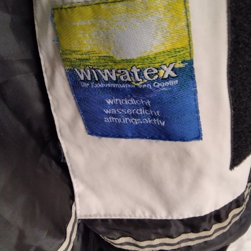 Women's ski jacket size L, white and grey