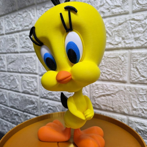 Tweety figure new with 3D printing