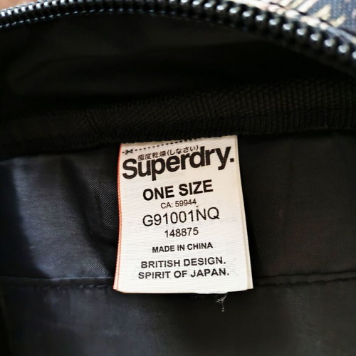 Superdry Outdoor backpack like new, pink and turquoise