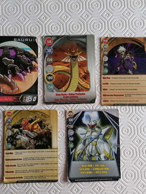 Bakugan Ability Cards used