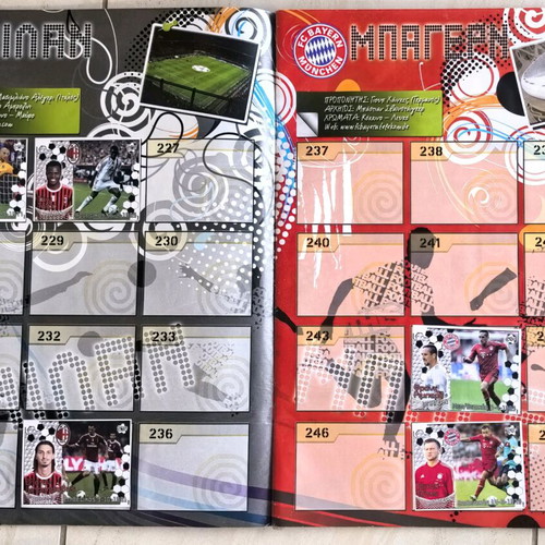 European League 2011-2012 album in almost like new condition