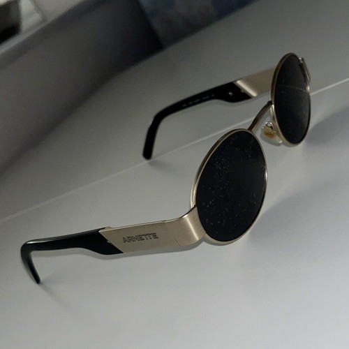 Arnette Lars oval sunglasses, metal and plastic frame