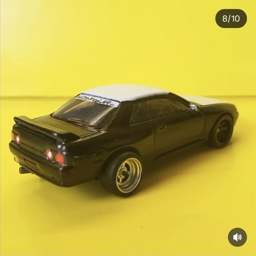 Hotwheels Nissan Skyline GTR R32 custom dragster