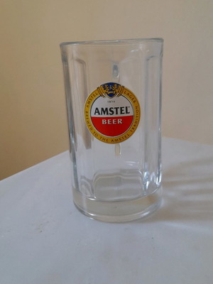 Ποτήρια μπύρας Amstel συλλεκτικά, χωρητικότητας 0,3 lt, 4 τεμάχια