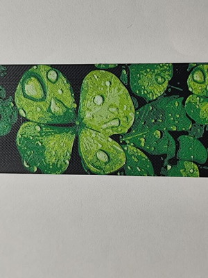 Bookmark new, 3D printed with unique design and vibrant colors
