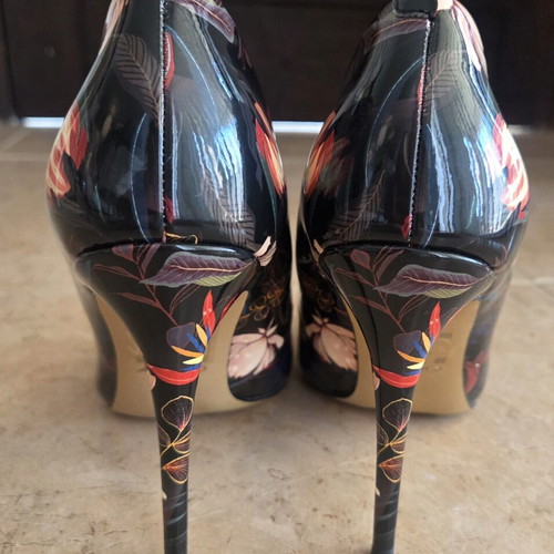 Aldo Stessy Floral Pumps New, Pointed Toe Stiletto Heels