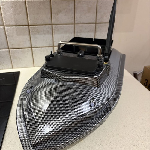 Bait Boat with GPS, 500m Range, 12000mAh Battery, LCD Remote