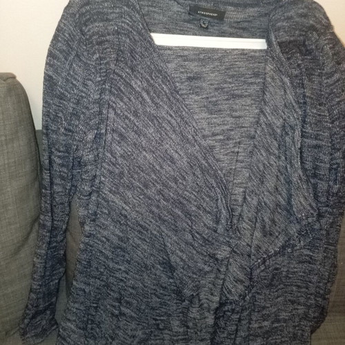 Atmosphere blue cardigan used, size 38/40