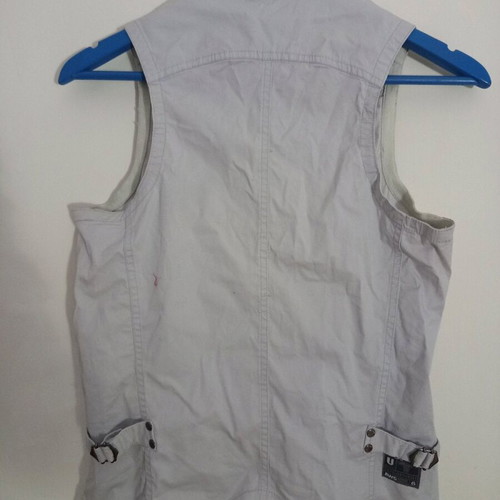 Biston sleeveless jacket gray like new, size M