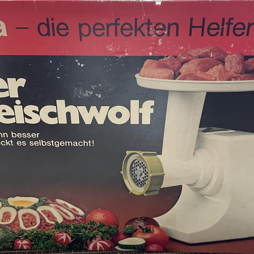 Vintage Geka Electric Meat Grinder new, German made