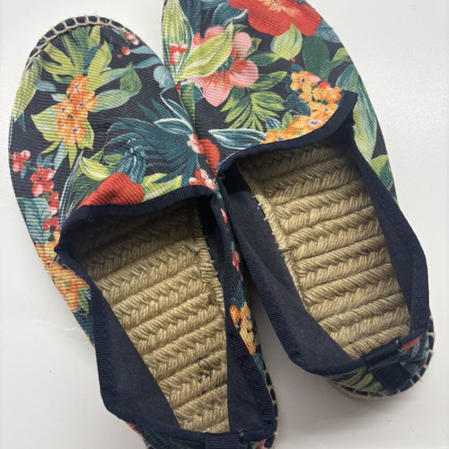 Zara men's espadrilles like new, multicolor, size 42