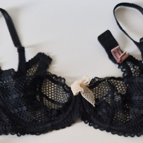 Agent Provocateur black lace bra 75C like new