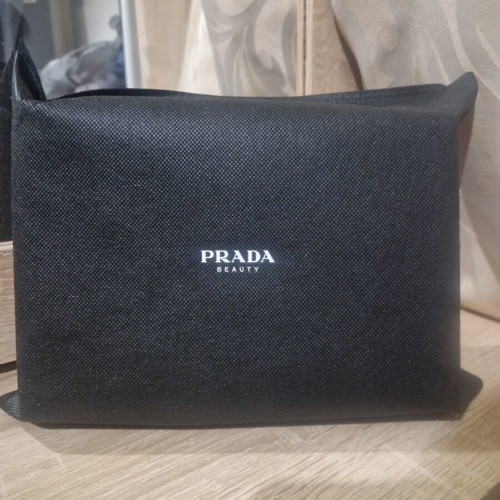 Prada Beauty Vanity Case mint green new