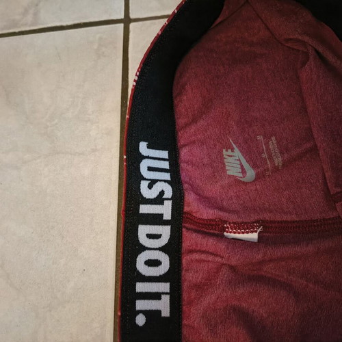 Nike leggings like new, white and red, size M